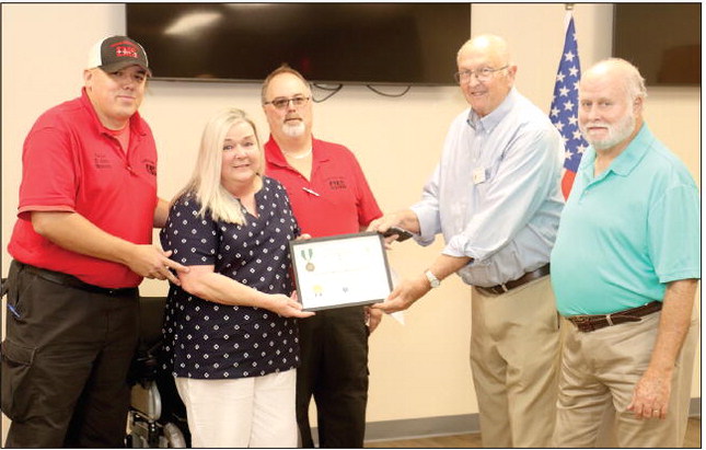 Sons of American Revolution Recognize Longtime Public Servants
