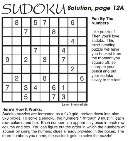 Solution, page 12A Solution, page 12A
