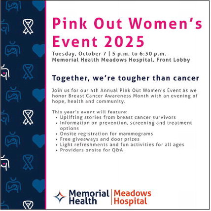 MHMH To Host Pink  Out Women’s Event