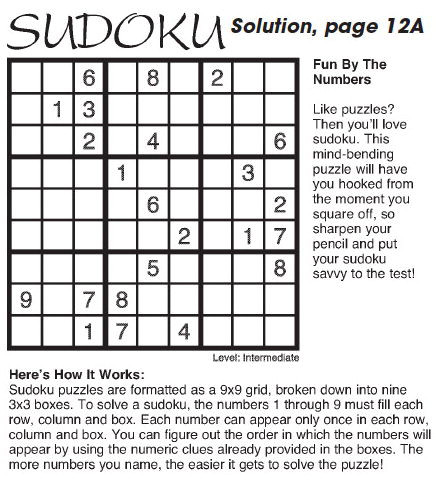 Solution, page 12A