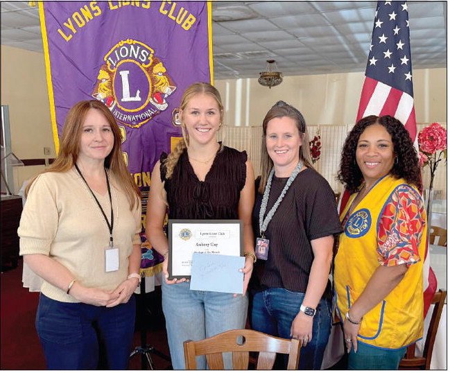 Lyons Lions Student of the Month