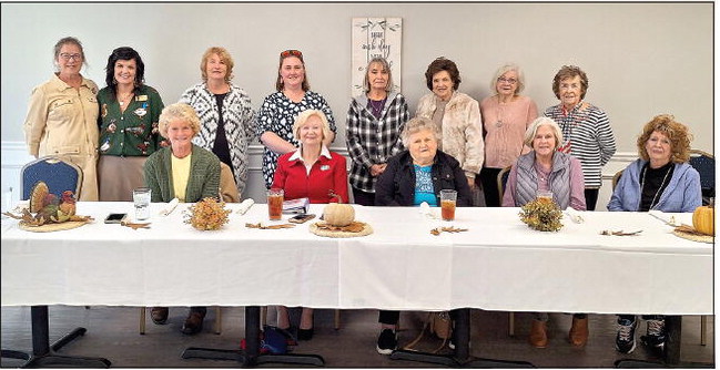 Mt. Vernon Garden Club Celebrates Veterans Day