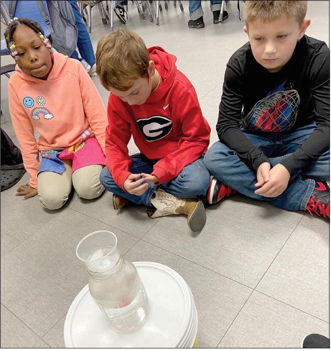 Wheeler County 4th Graders Learn About the Water Cycle Wheeler County 4th Graders Learn About the Water Cycle