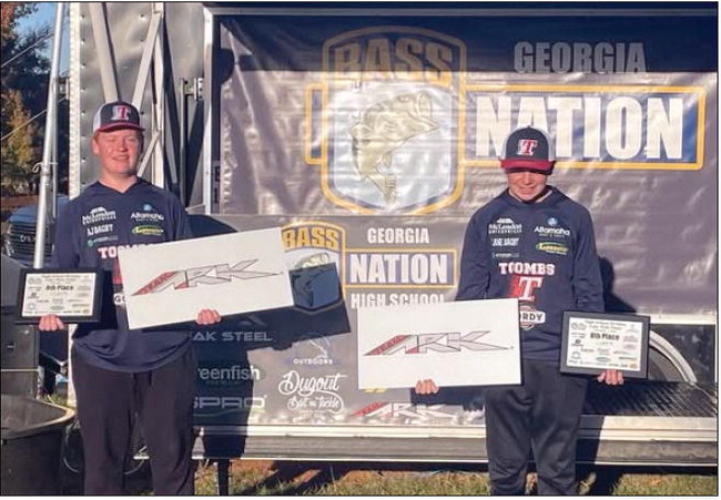 Toombs Lake Dawgs Reel in Top-10 Finish at Georgia  Bass Nation Tournament