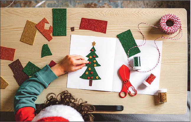 Kid-crafted holiday decor ideas