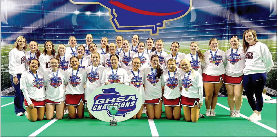 TCHS Cheer Earn State Title