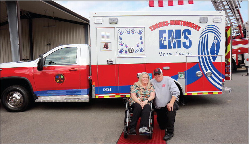 Toombs-Montgomery EMS Unveils New Ambulance Toombs-Montgomery EMS Unveils New Ambulance