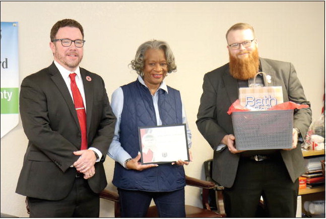 Wheeler BOE Recognizes District Employee of the Month