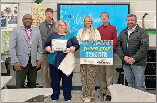 Windham Named January  Super Star Teacher