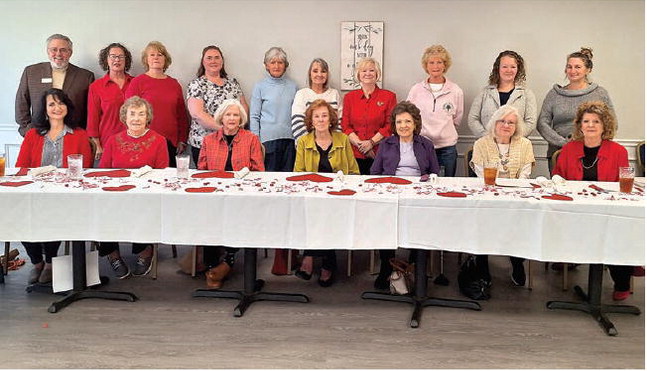 Mt. Vernon Garden Club Celebrates Valentine’s Day Mt. Vernon Garden Club Celebrates Valentine’s Day