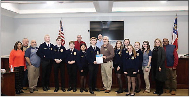 Lyons Celebrates CTAE Month Lyons Celebrates CTAE Month