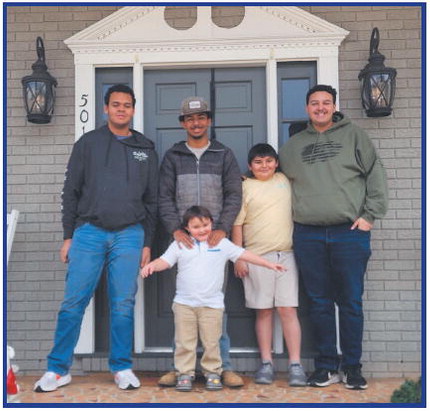 Parents Alex and Christa Antunez