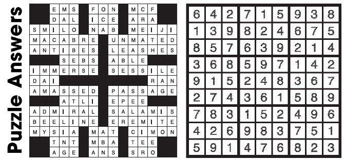 Puzzle Answers