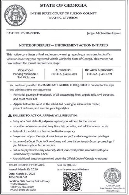 MoCo Sheriff Warns of Scam MoCo Sheriff Warns of Scam