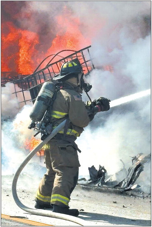 Wildfires Rage   In Treutlen Co.