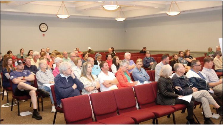 Citizens Speak Out Against  Potential Subdivision