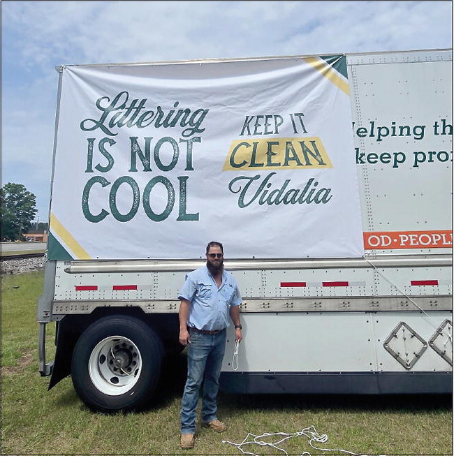 KEEPING IT CLEAN IN VIDALIA ….