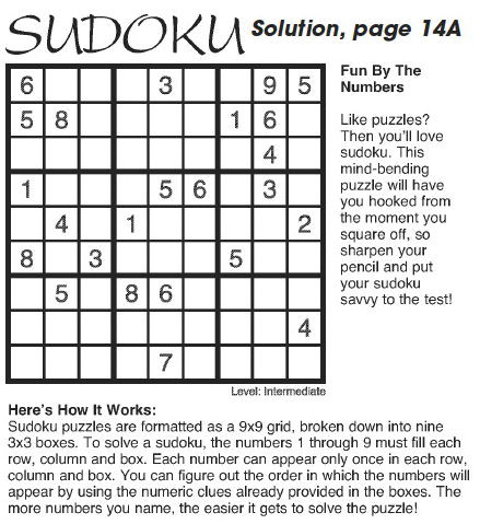 Solution, page 14A