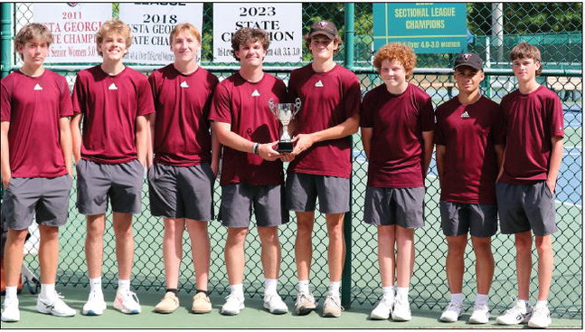 Vidalia Indians Boys Tennis Caps Strong  Season with Sweet 16 Appearance
