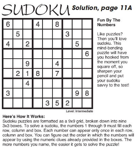 Solution, page 11A