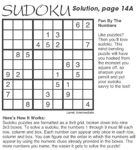 Solution, page 14A
