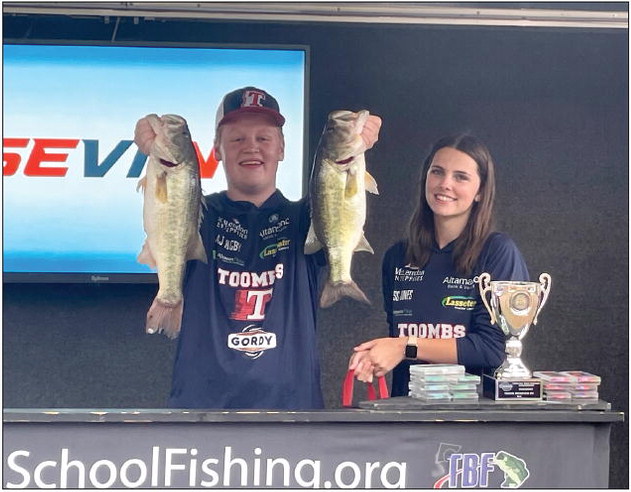 Toombs Fishing 3rd In State Toombs Fishing 3rd In State