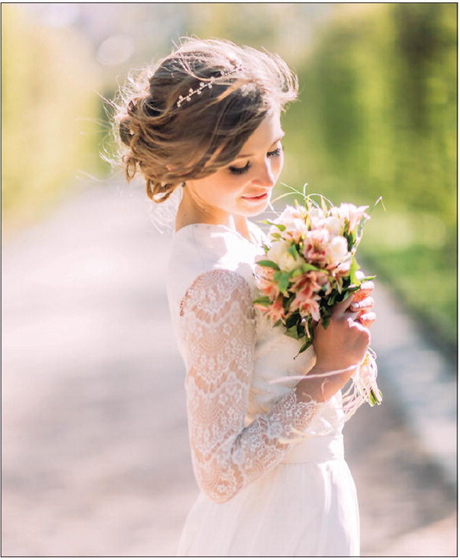 Here comes the bride