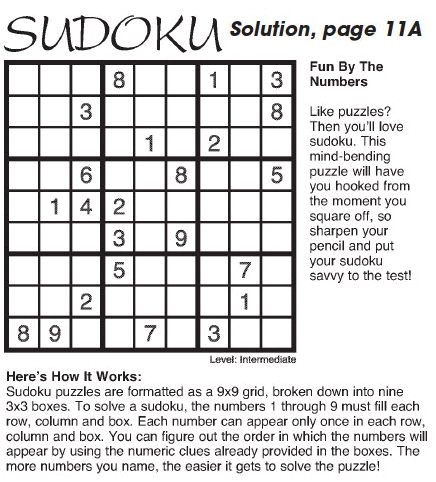 Solution, page 11A