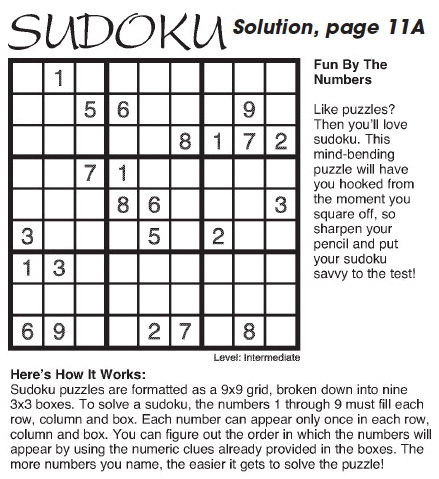Solution, page 11A Solution, page 11A