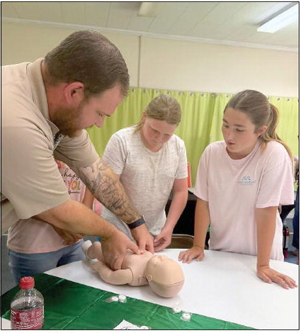 Treutlen 4-H Learns About CPR/Fire Safety