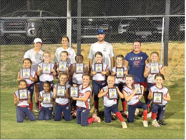 Lyons Takes 8U Girls District Championship