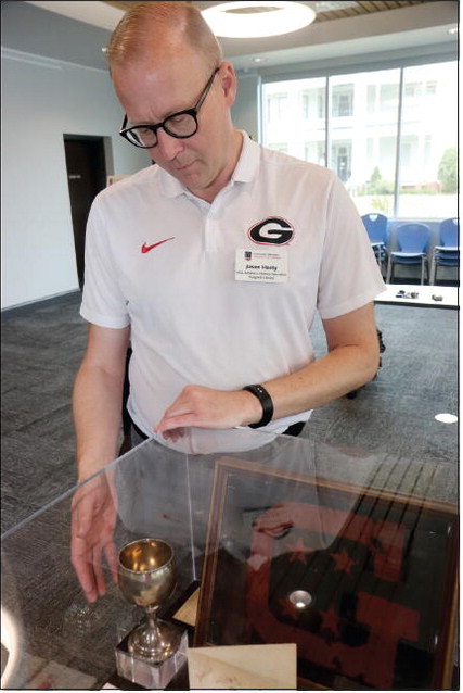 Historic UGA Memorabilia Showcased in Vidalia Historic UGA Memorabilia Showcased in Vidalia