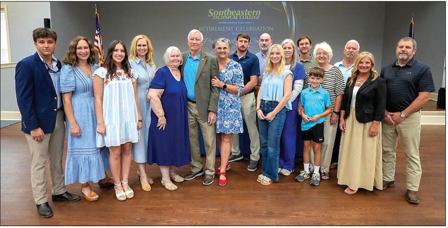 STC Celebrates Calhoun’s Retirement