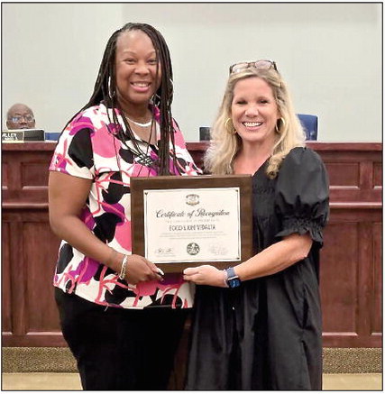 Vidalia Recognizes Businesses  Working to Keep It Clean
