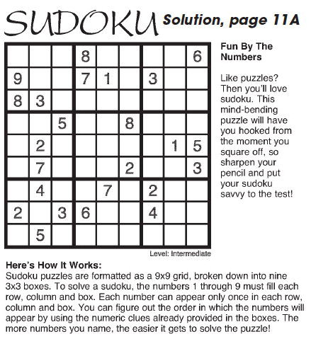 Solution, page 11A