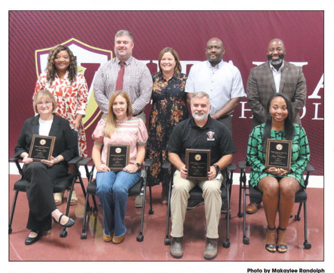 Vidalia BOE Honors Teachers of the Year
