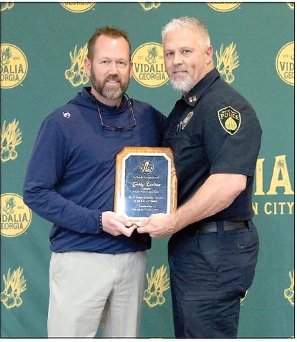 VPD Officers Honored For Years of Service