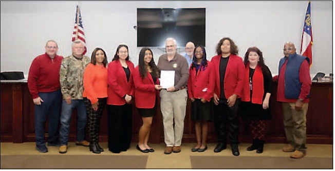 Lyons Celebrates CTAE Month